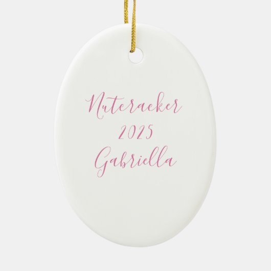 Mouse Nutcracker Ornament (Achterkant)