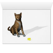 Mouse Offre Du Fromage Chat Pour L'Amitié (Intérieur Horizontal (Bas))