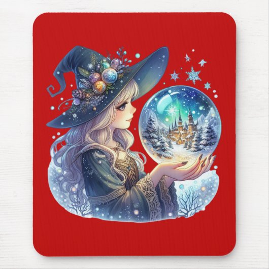 Mouse Pad Bruxa Natalina Muismat (Voorkant)