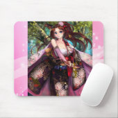 Mouse pad Girl Anime collection Muismat (Met muis)