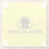 mouse pad  glazen onderzetter (Achterkant)