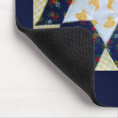 Mouse Pad - Star Quilt Pattern Muismat (Hoek)