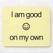 Mouse Pad with illustration and text Muismat (Voorkant)