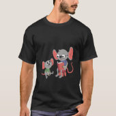 mouse rat reading learning t-shirt (Voorkant)