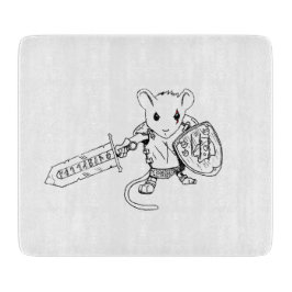 Mouse Warrior Snijplank