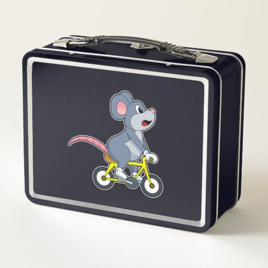 Mouse with Bicycle (Achterkant)