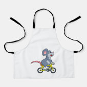 Mouse with Bicycle Schort (Voorkant)