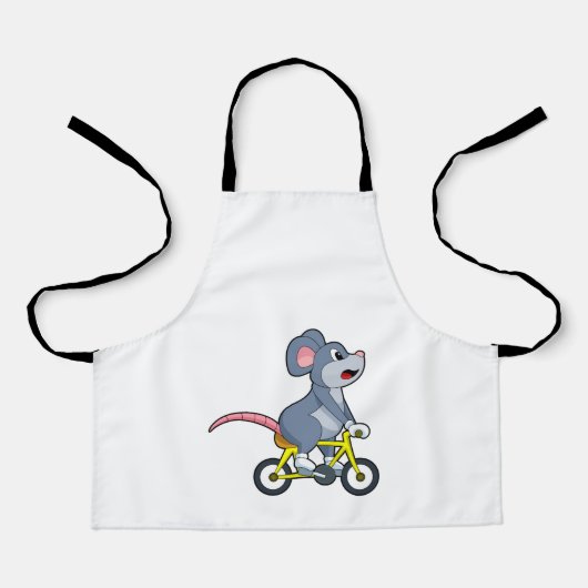 Mouse with Bicycle Schort (Voorkant)