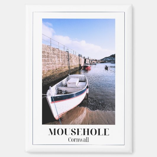 Mousehole, Cornwall, Engeland Magneet (Voorkant)