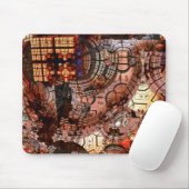 Mousepad 3D Fraktal - Mandelbulb Muismat (Met muis)