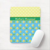 Mousepad aan Personalize: Primroses, Polkas Muismat (Met muis)