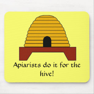 Mousepad - Apiaristen doen het voor de korf Muismat