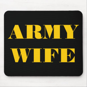 Mousepad Army Wife Muismat