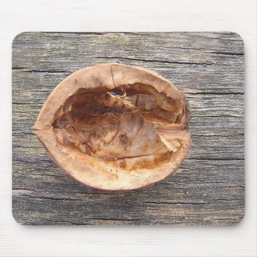 Mousepad Baumnusshälfte Muismat (Voorkant)