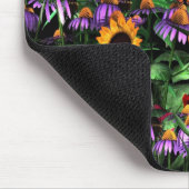 Mousepad Bloemen 's nachts Half 2 Muismat (Hoek)