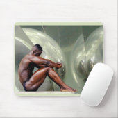 Mousepad, "Brave New World" Muismat (Met muis)