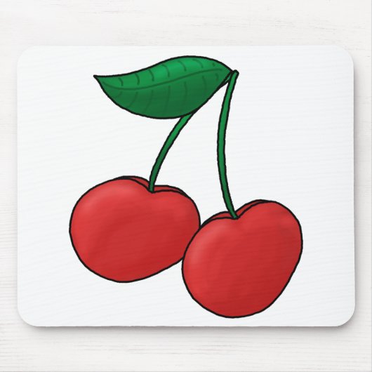 Mousepad-Cherries Muismat (Voorkant)