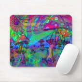 mousepad cogumelos muismat (Met muis)
