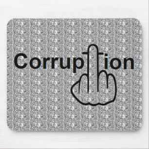 Mousepad Corruption Sucks Muismat