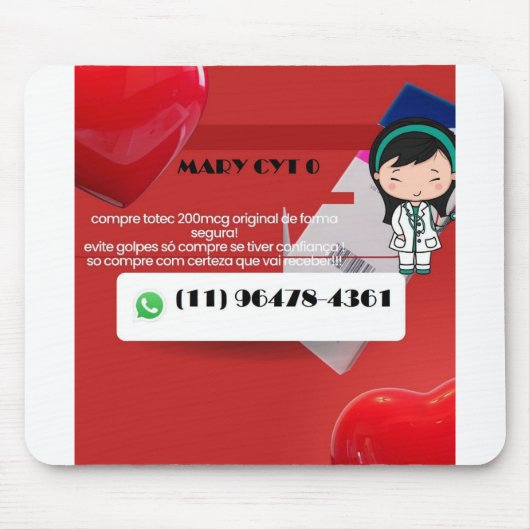 Mousepad Cy-to-tec Original Brasil 2023 Muismat (Voorkant)