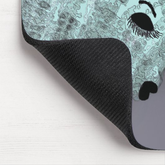 Mousepad, digitale vis muismat (Hoek)