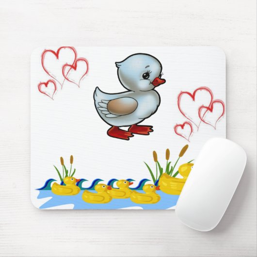Mousepad Duck Muismat (Met muis)