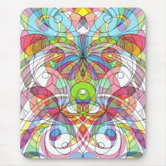 Mousepad Ethnic Style Muismat (Voorkant)