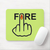 Mousepad Fire Flip Muismat (Met muis)