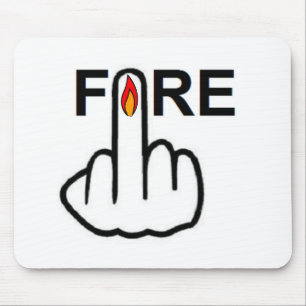 Mousepad Fire Flip Muismat