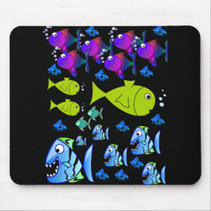 Mousepad Fish Muismat
