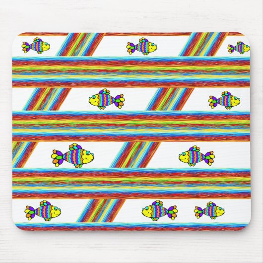 Mousepad Fish Muismat (Voorkant)