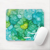 Mousepad "Floral Alcohol Ink Painting" Muismat (Met muis)