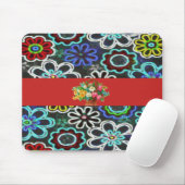 Mousepad Floral Muismat (Met muis)