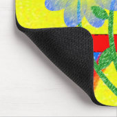 Mousepad Floral Muismat (Hoek)