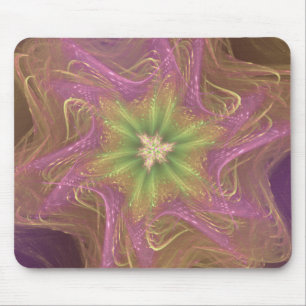 Mousepad Fractal Licht Paarse Palet Muismat
