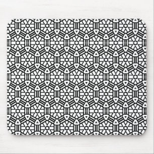Mousepad - Geometric shapes in Hexagon Muismat
