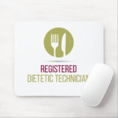 Mousepad, geregistreerde diëtische technicus muismat (Met muis)