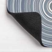 Mousepad grau-weisse Spirale Muismat (Hoek)