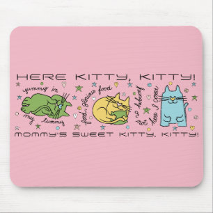 Mousepad "Hier Kat, Kat!" Muismat