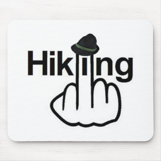 Mousepad Hiking Flip Muismat (Voorkant)