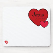 Mousepad: "Jezus is mijn Heer!"