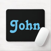 Mousepad John Muismat (Met muis)