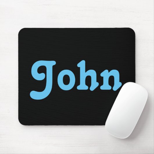 Mousepad John Muismat (Met muis)