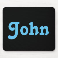 Mousepad John
