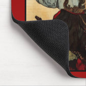 Mousepad Kunst Alfons Mucha Moravische Leraar Muismat (Hoek)