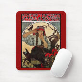 Mousepad Kunst Alfons Mucha Moravische Leraar Muismat (Met muis)