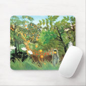 Mousepad  kunst Exotisch landschap Muismat (Met muis)