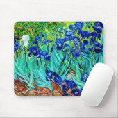 Mousepad kunst Irissen Muismat (Met muis)