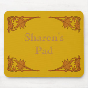 Mousepad - Leafy Brackets Muismat