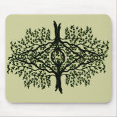 Mousepad - Leafy Kaleidoscopic Scene Muismat (Voorkant)